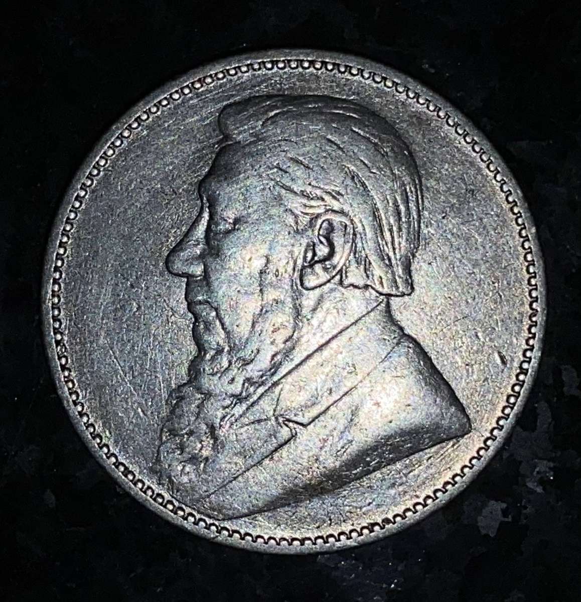 ZAR 1894 -- 1 shilling -- sterling silver