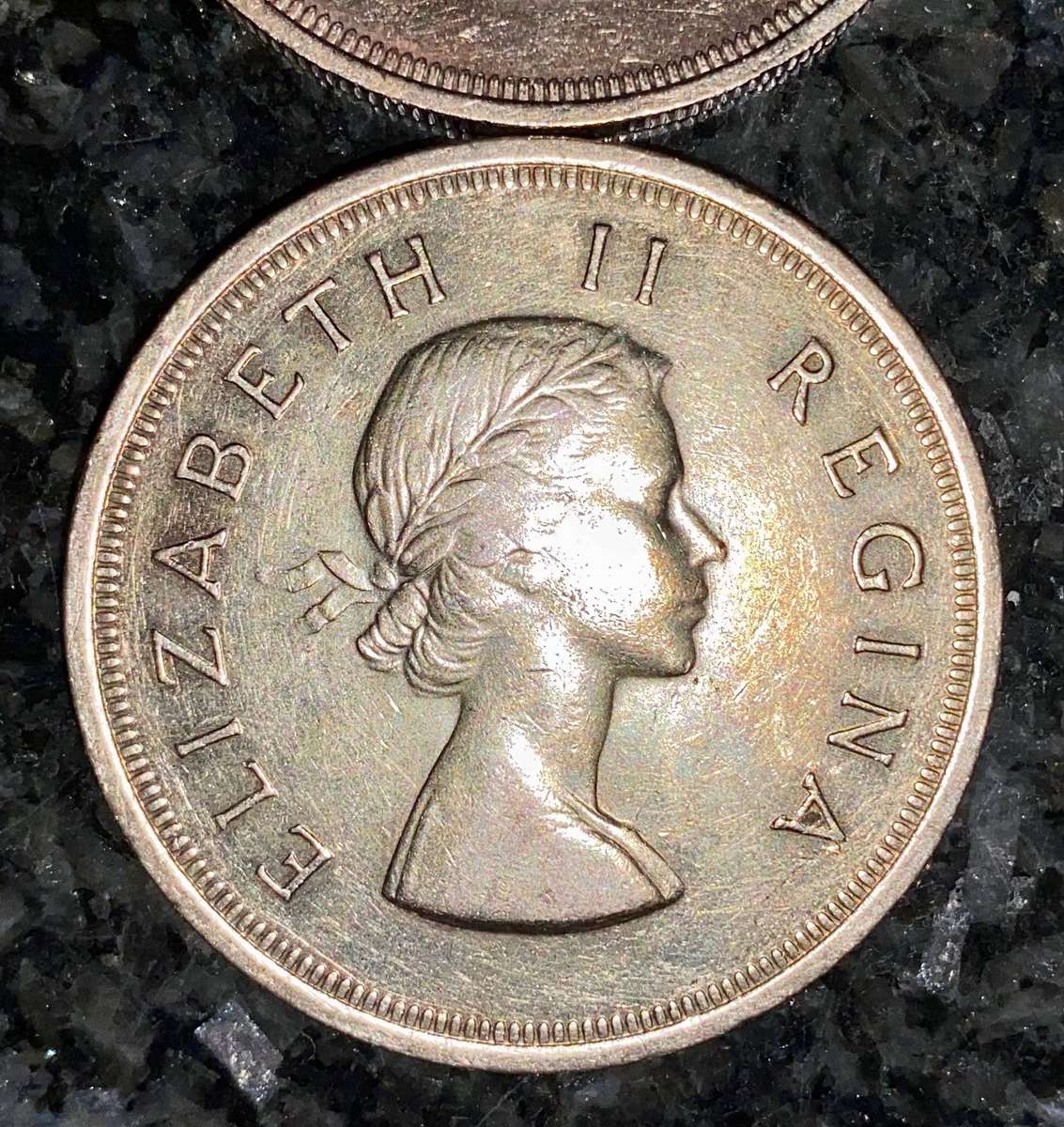 SA Union Silver Set 5 shillings 1951 - 1952 - 1953 - 1955 - 1956 - 1957 - 1958 - good condition