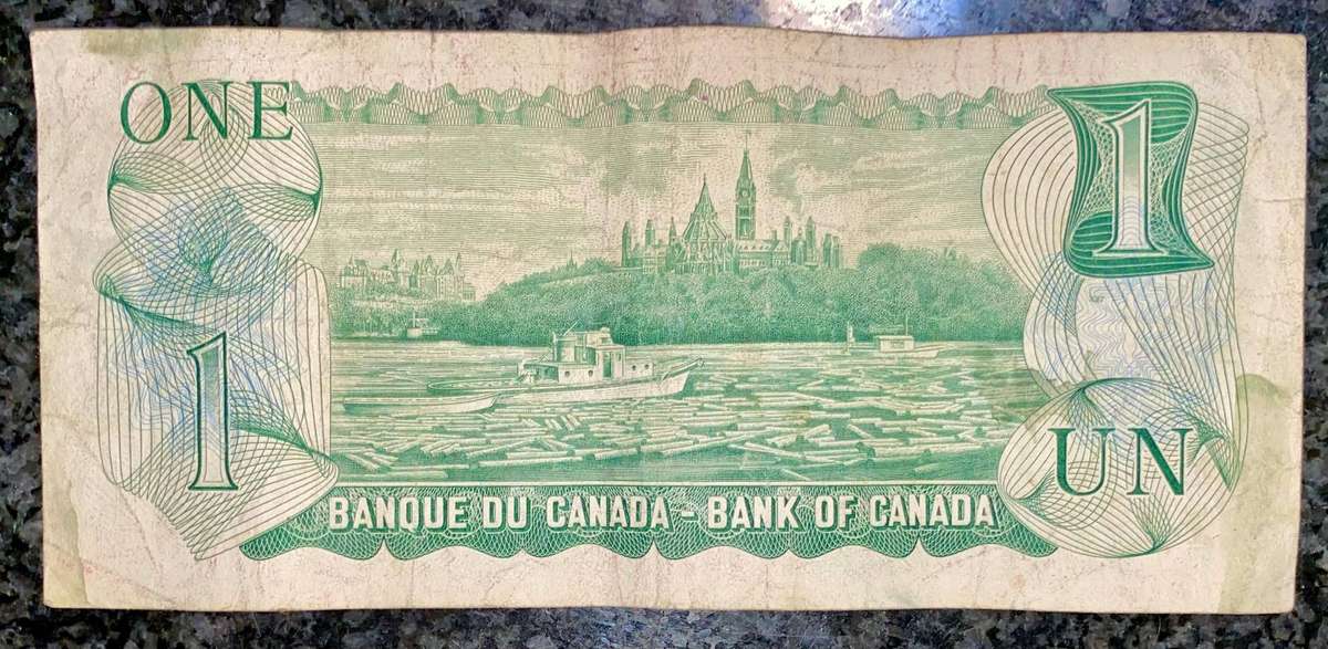 Canada AA 1 dollar 1973