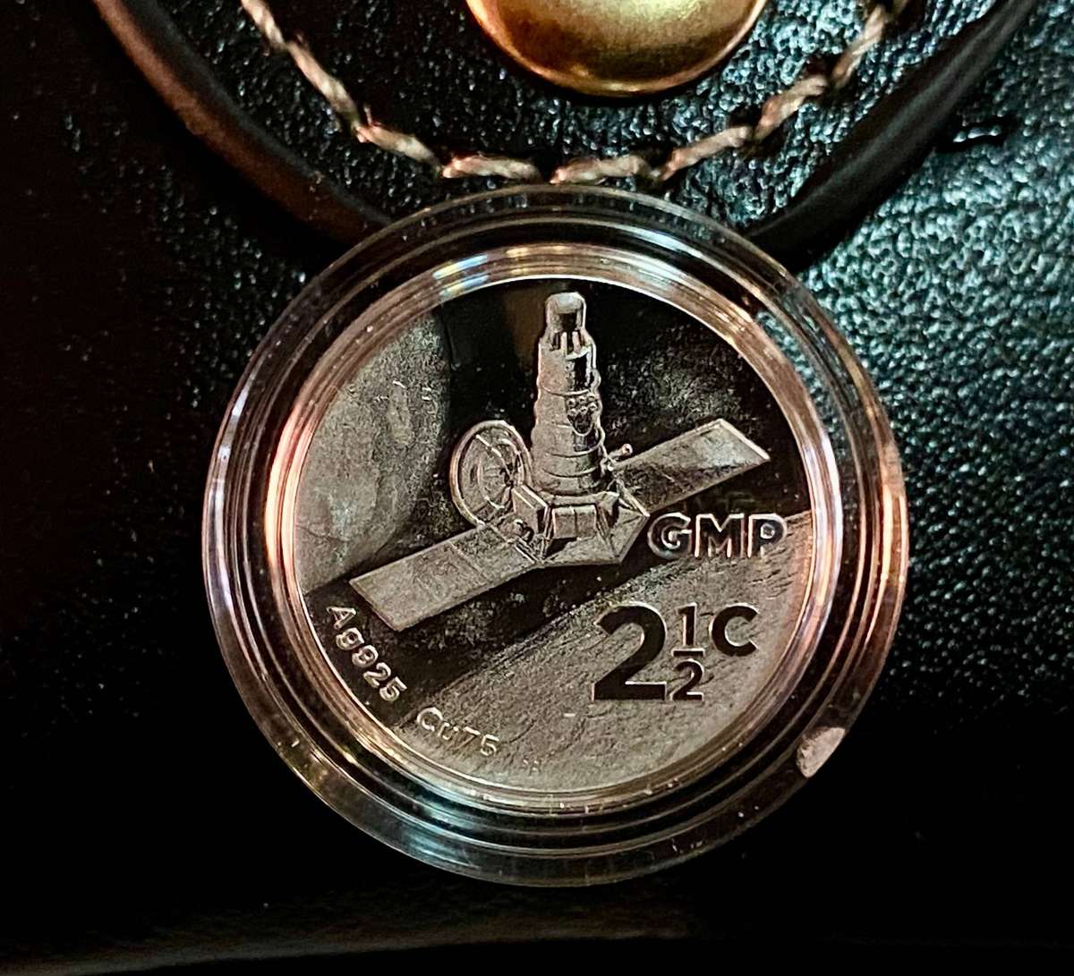 South Africa. Proof Silver 2 1/2 cent 2019 - Polymer Putty -Durban flypress tickie low mintage 400