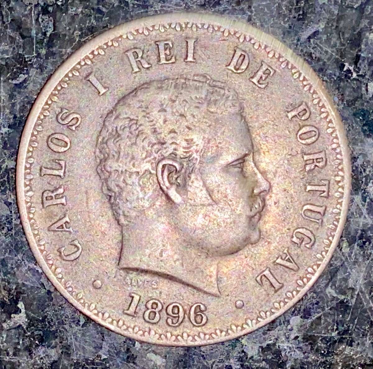 Portugal 1896 -- 500 ries -- 900 silver