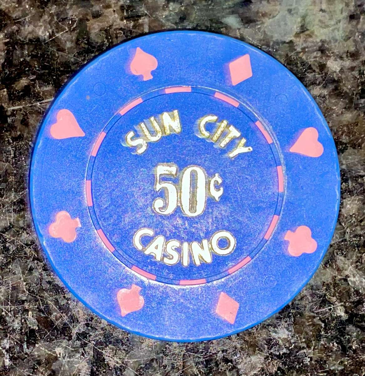 Casinos chip R0.50 - Sun city