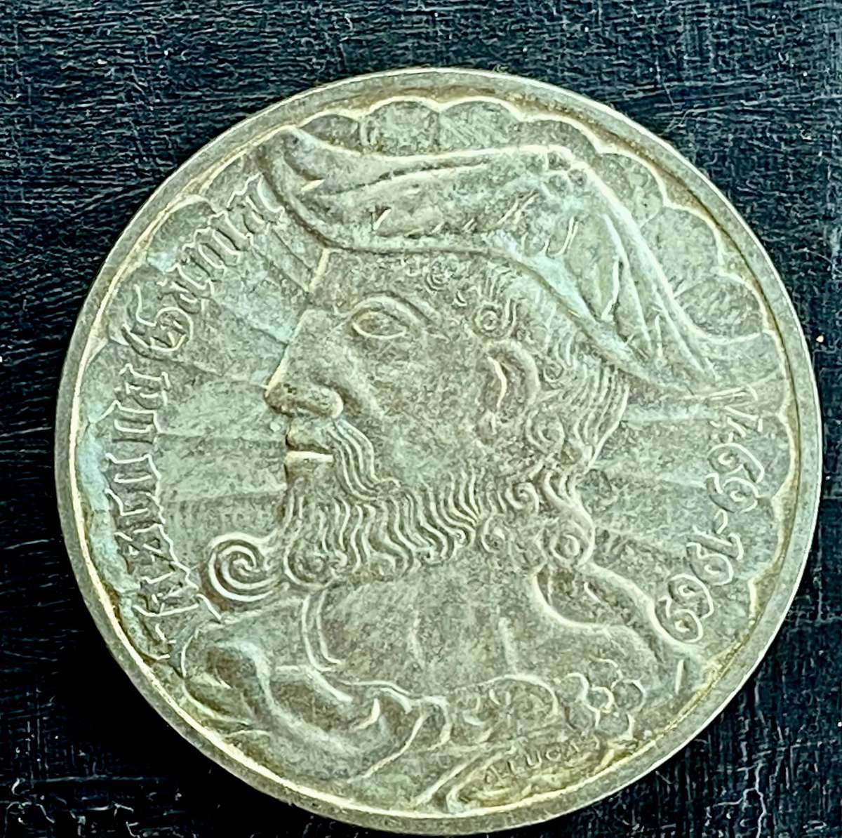 Portugal silver 50 escudos - Commemorative Vasco de gama 1969 -