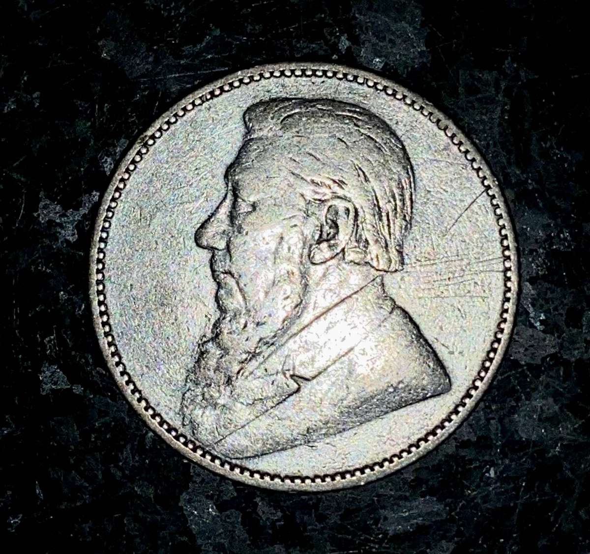 ZAR 1894 -- 1 shillings -- sterling silver