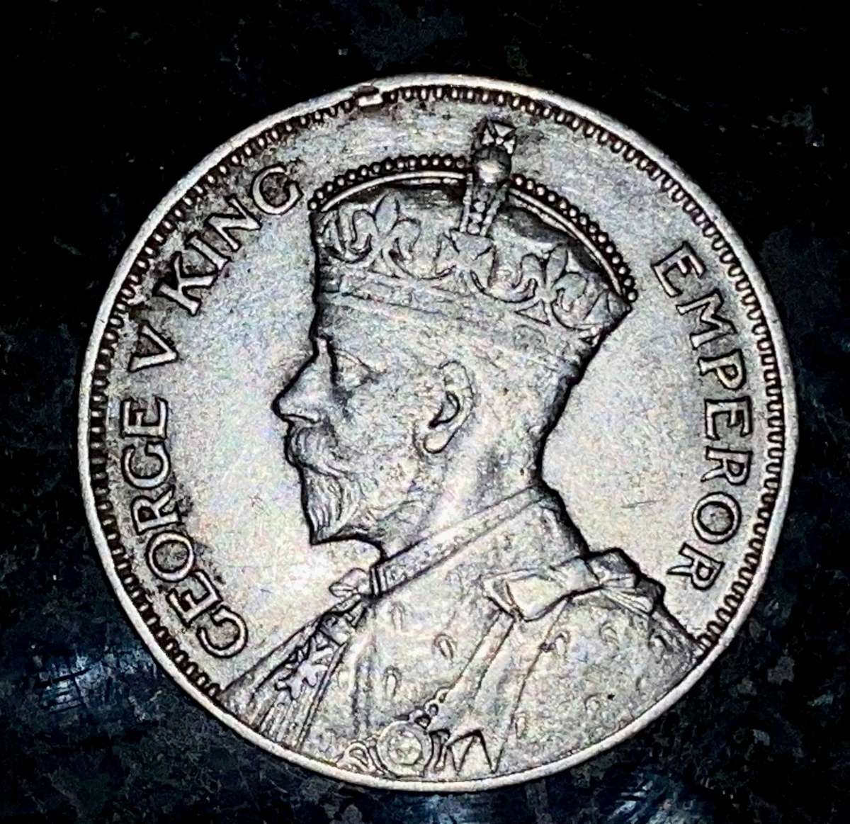 Southern Rhodesia Sterling Silver 1 shilling 1935