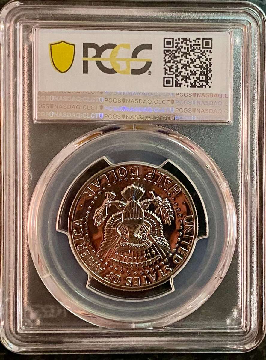 USA Graded 50 cent Kennedy 1971 San Francisco mint graded PR69 DCAM - PCGS