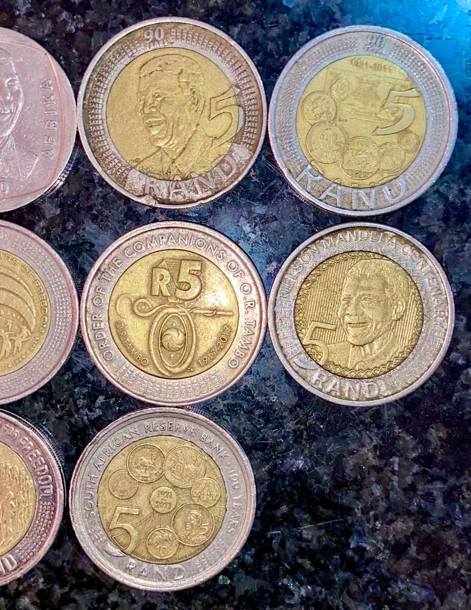 COMPLETE SET OF COMMEMORATIVE R5 COINS 1994 TO 2021 (1 BID TAKES ALL)