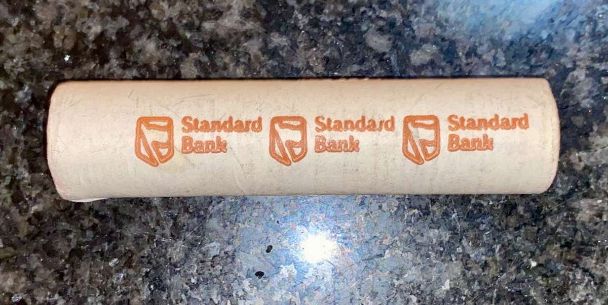 South Africa UNC 1 cent bankroll unknown dates 3rd decimal coins 1965-1989 Standard bank