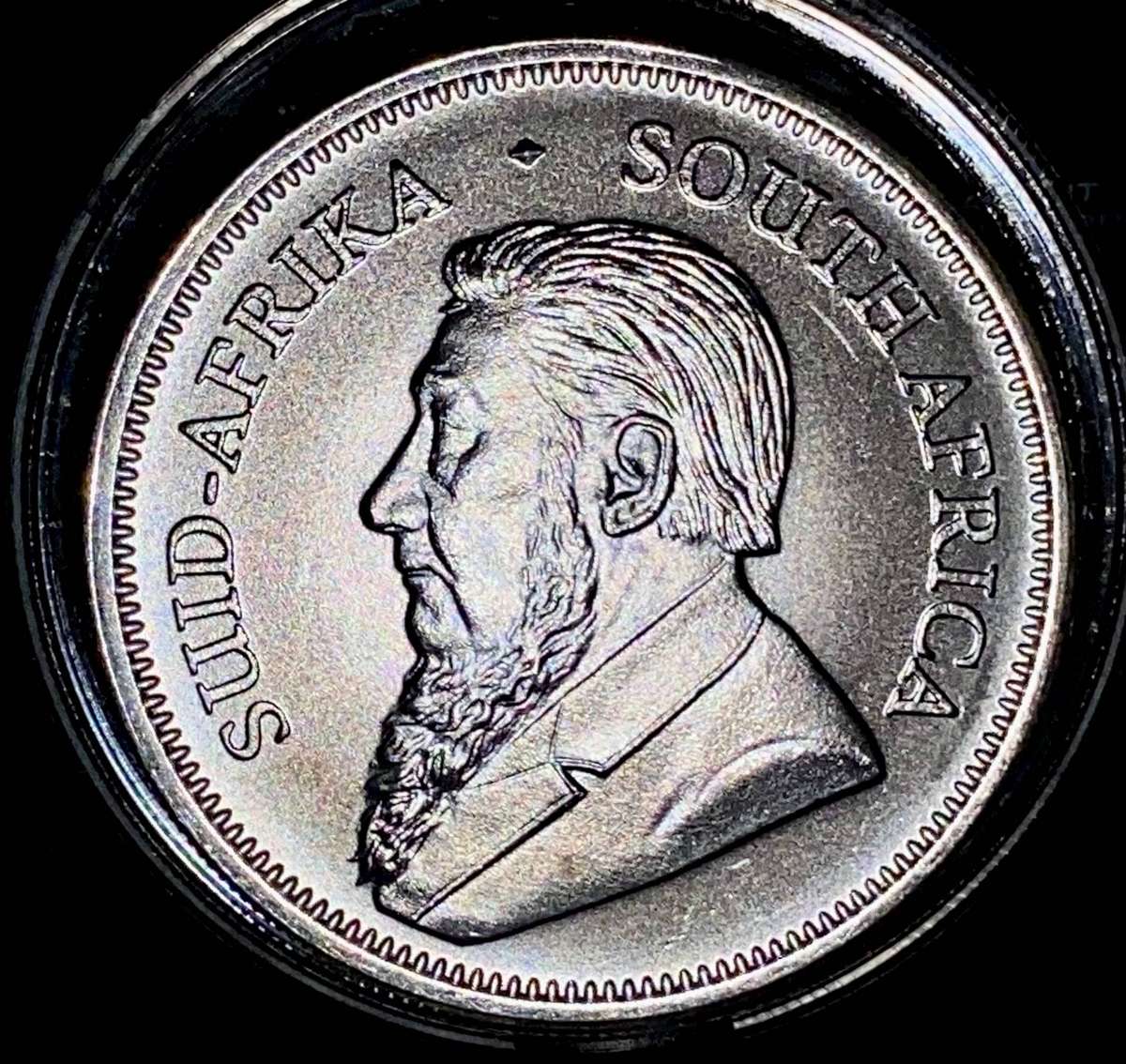 South Africa Silver 1OZ -- Krugerrand 2022 -- UNC in capsule