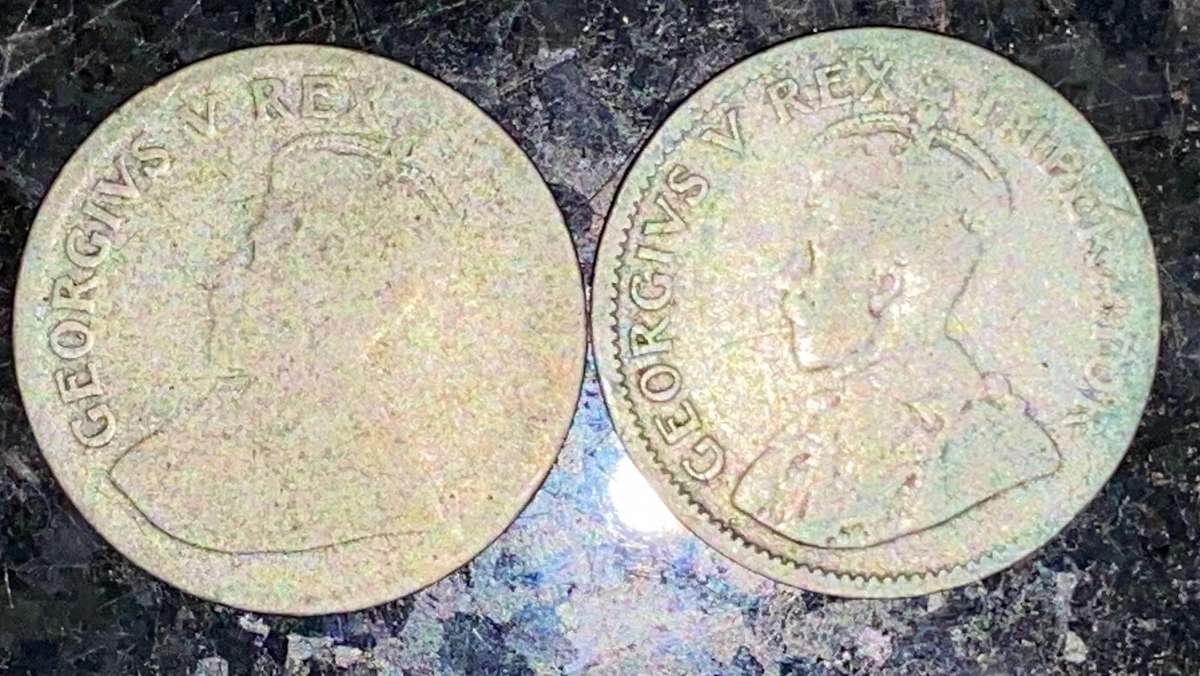 SA Union Silver Set 3d threepence 1925 Both Wreath & Protea (1 bid takes all)