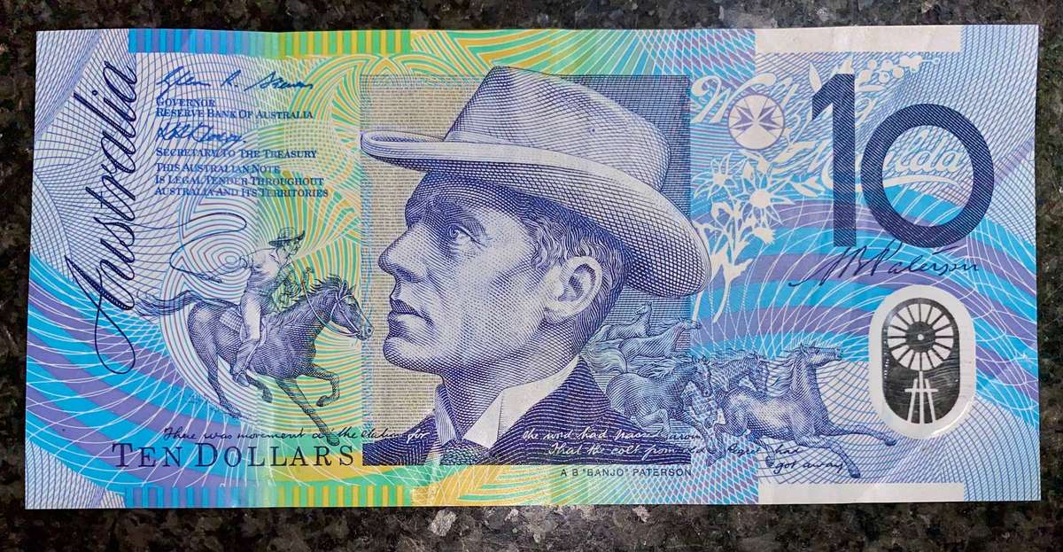 Australia. 10 dollars 2013