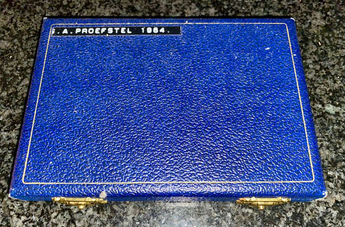 SA Proof set empty sa mint box 1961-1964