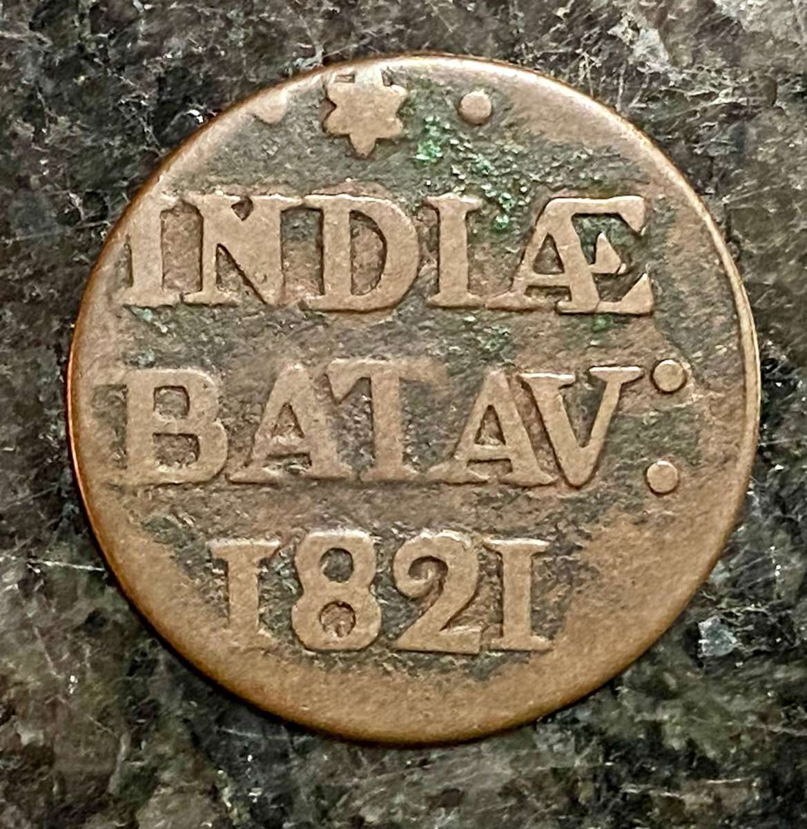 Netherlands/Indonesia 1 duit 1821 Batavian