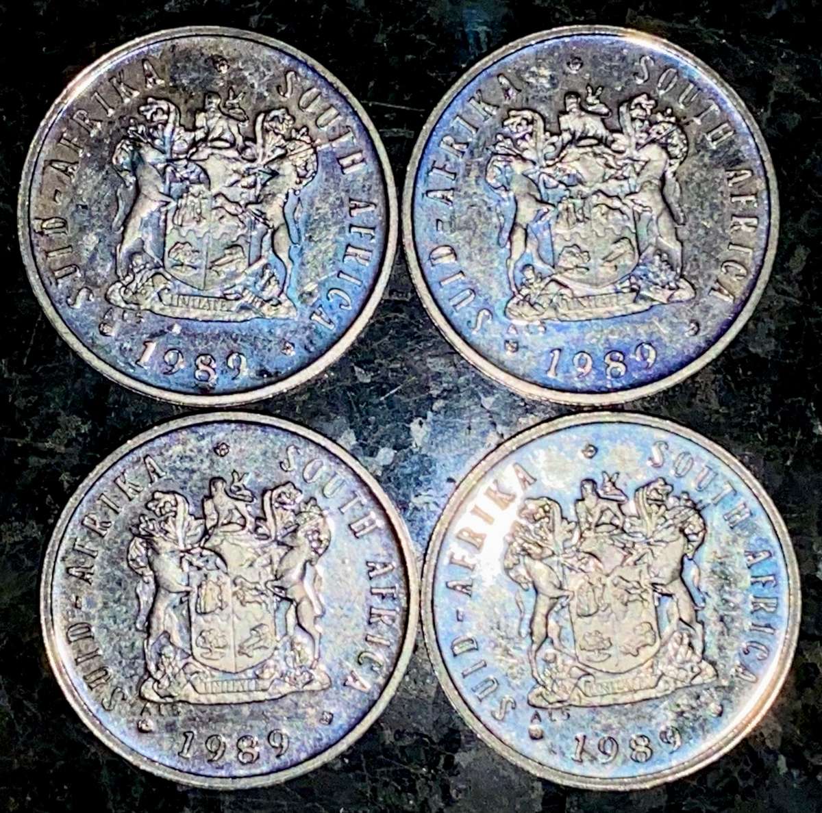 SOUTH AFRICA HARD TO FIND 5 CENT 1989 VERY GOOD CONDITION (BID PER COIN)