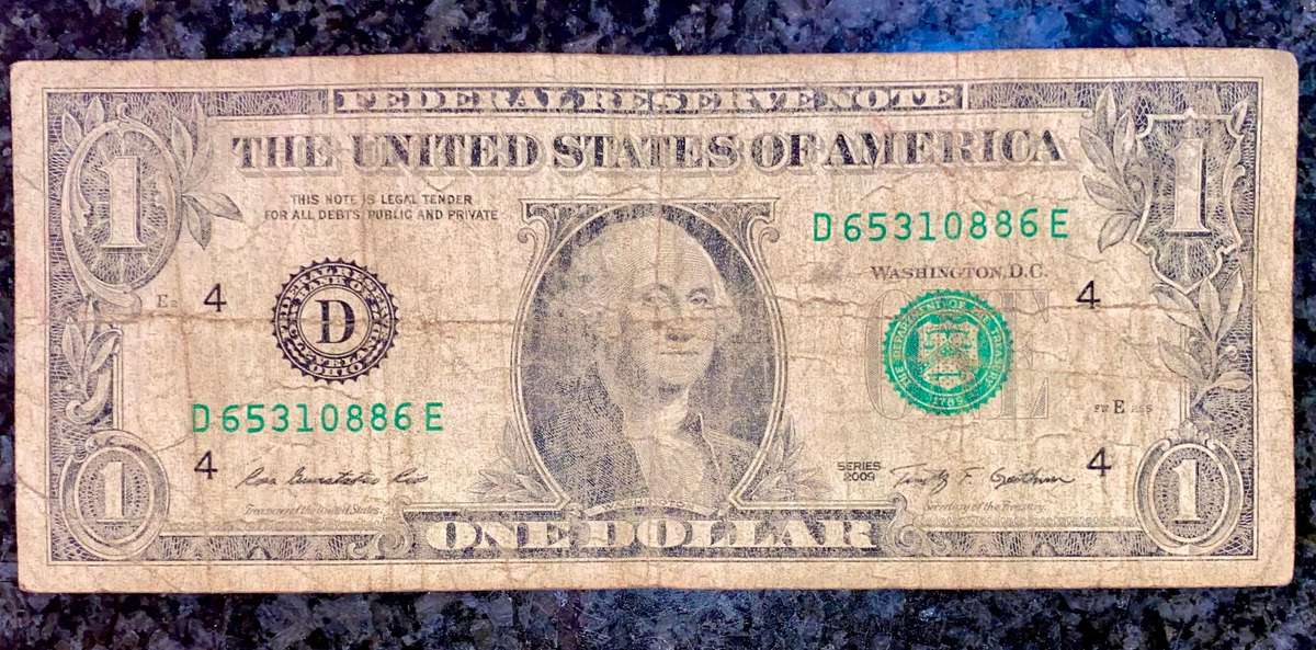 USA 1 dollar 2009 Cleveland Federal reserve