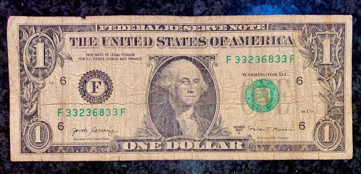 USA 1 dollar 2017 Atlanta Federal reserve