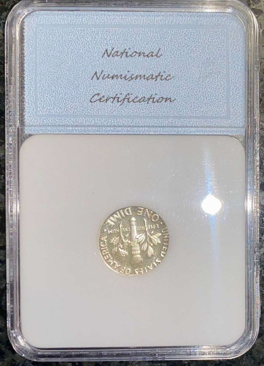 USA. Graded 10 cent 1963 graded PR70-DCAM NNC