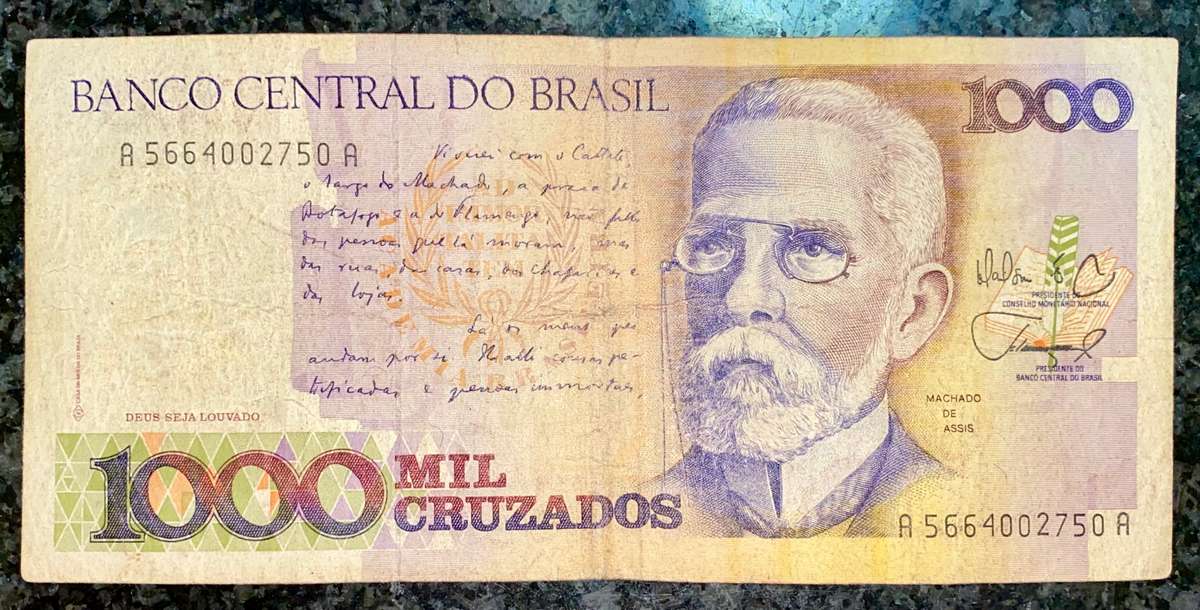 BRASIL 1000 CRUZADOS ND