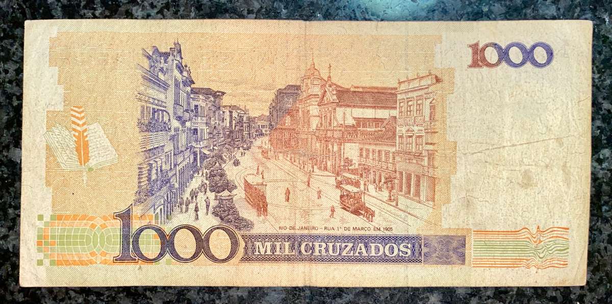 BRASIL 1000 CRUZADOS ND