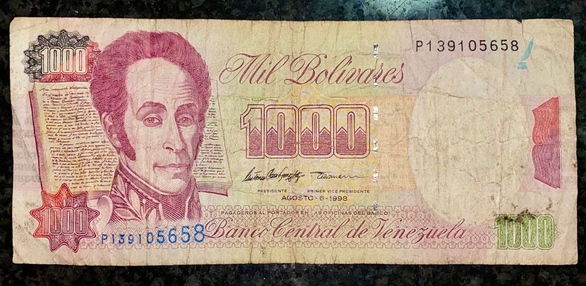 ARGENTINA 1000 PESOS ND