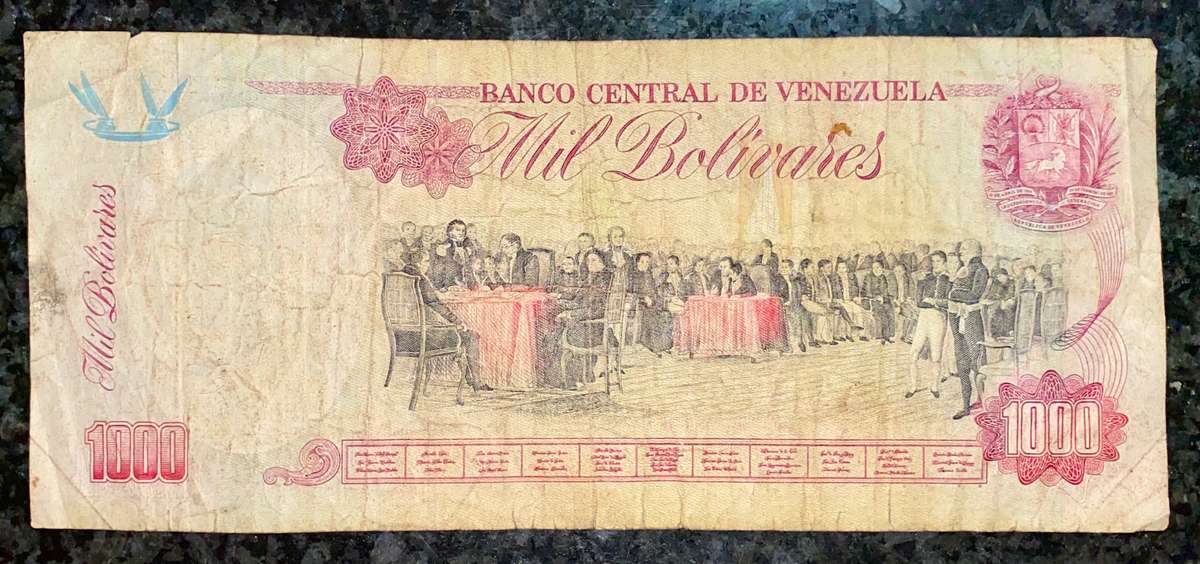 ARGENTINA 1000 PESOS ND