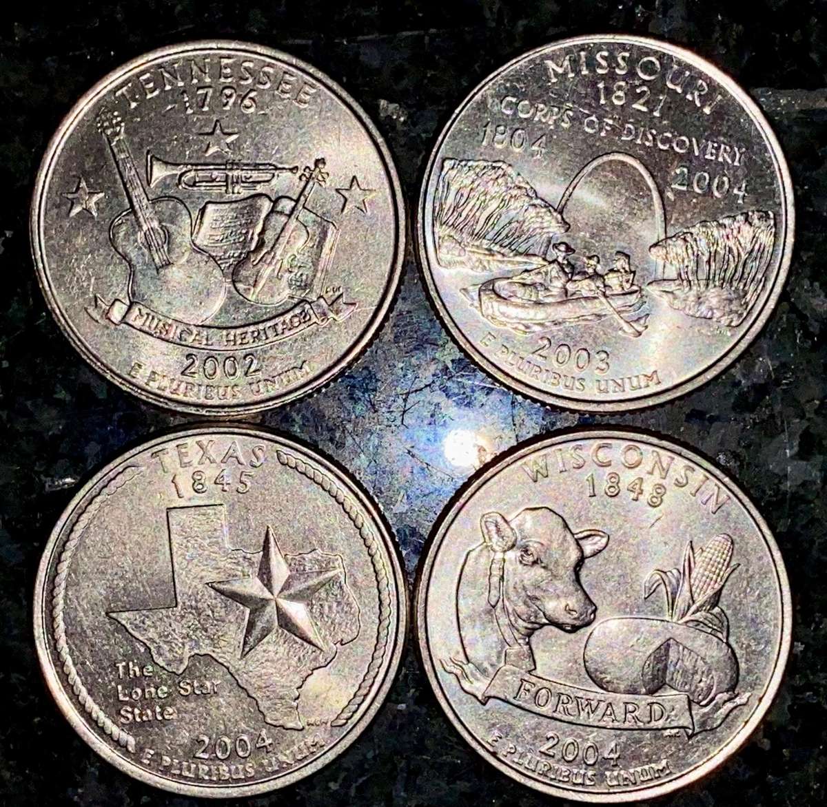 U S A  - 50 States Collection 1/4 dollar 2002/03/04 (1 bid takes all)