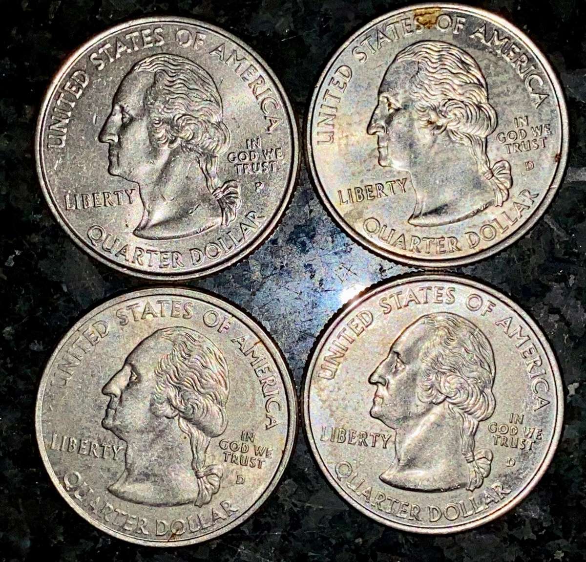 U S A  - 50 States Collection 1/4 dollar 2002/03/04 (1 bid takes all)