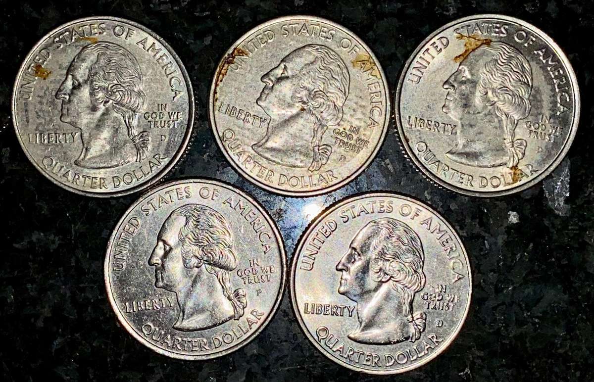 U S A  - 50 States Collection 1/4 dollar 2006/07/08/09(1 bid takes all)