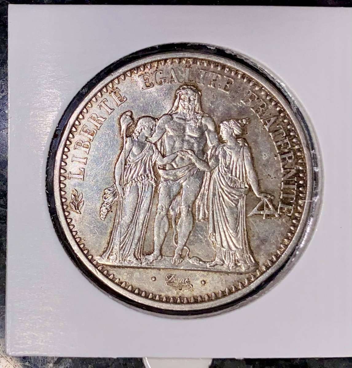 France Silver 10 francs 1965 Silver 90% -- 25grams in coin flip