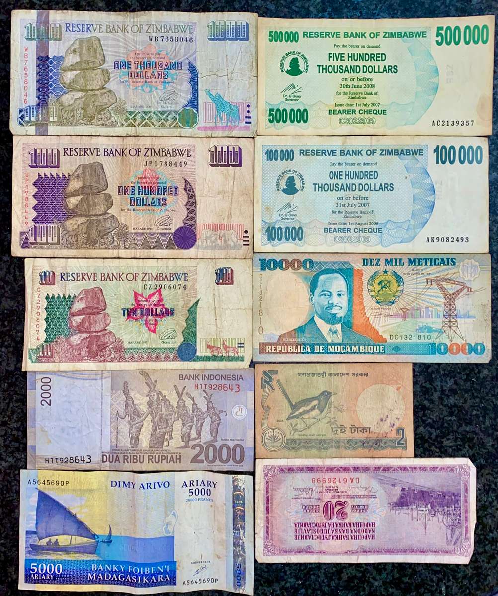 INTERNATIONAL LOT MADAGASCAR - BANGLADESH - ZIMBABWE  + MORE (1 BID TAKES ALL 10)