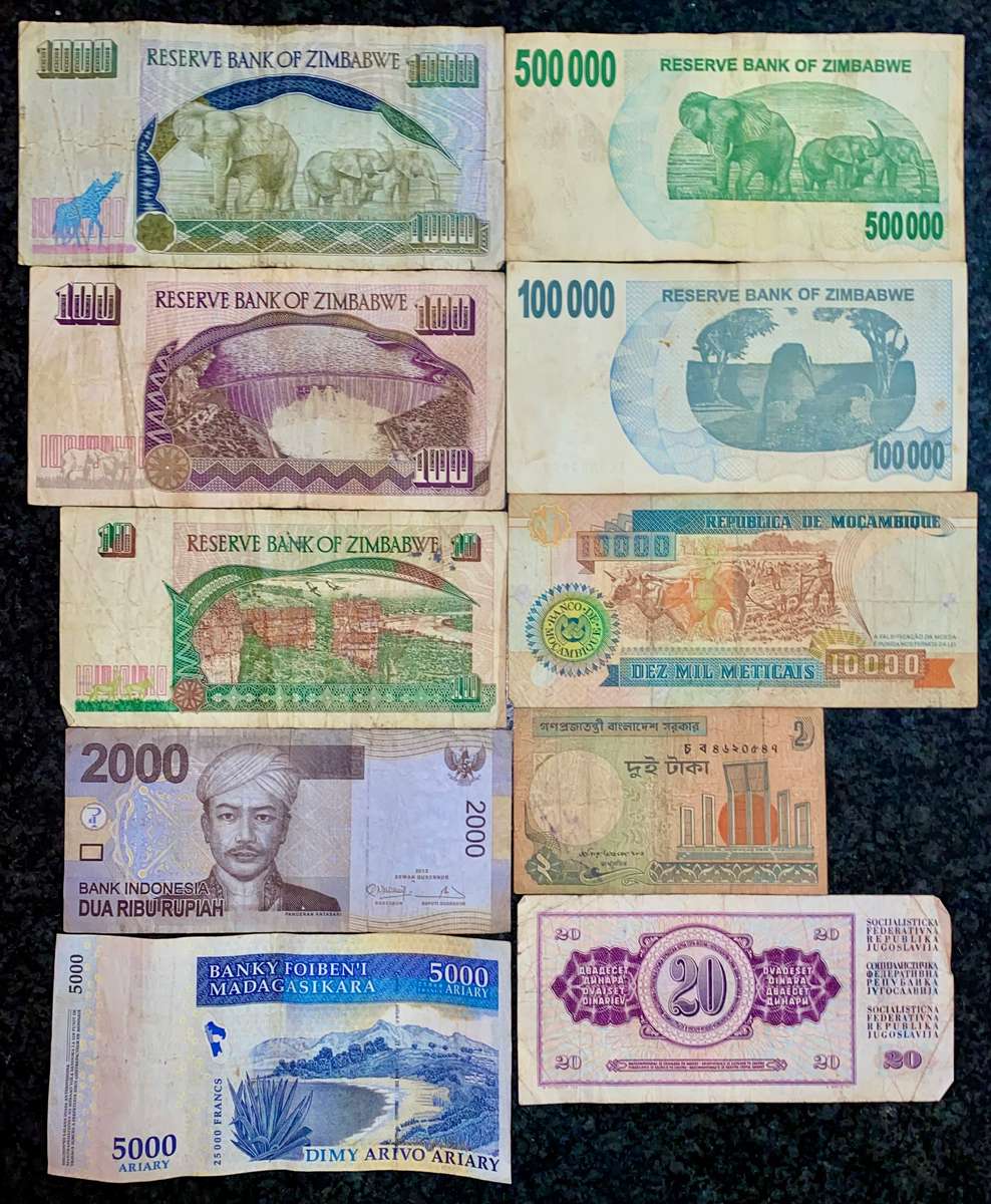 INTERNATIONAL LOT MADAGASCAR - BANGLADESH - ZIMBABWE  + MORE (1 BID TAKES ALL 10)