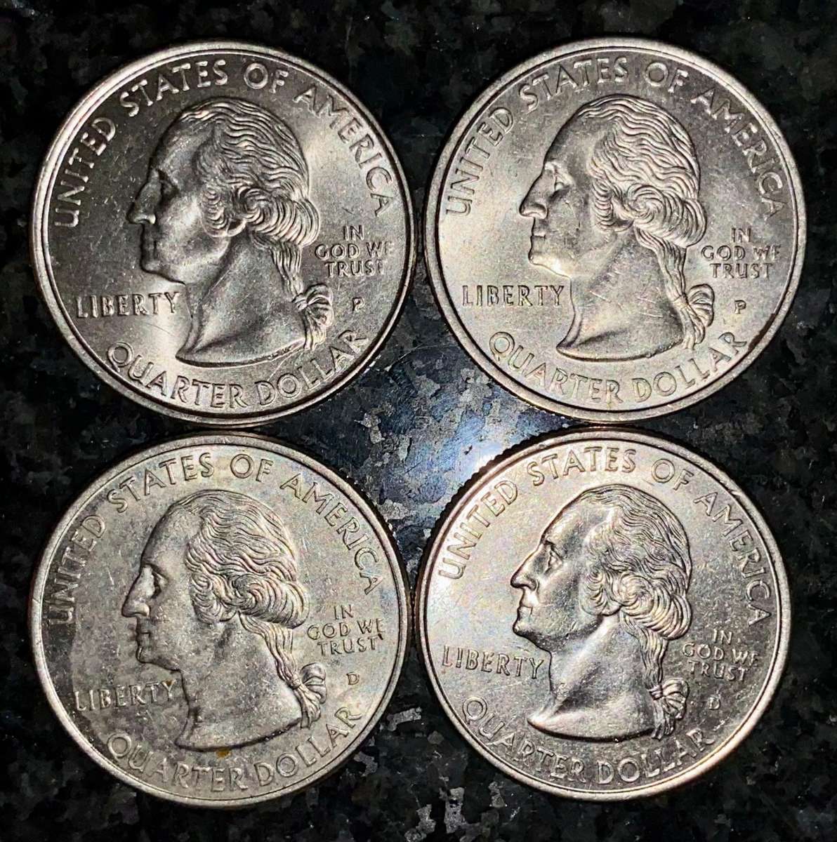 USA - 1/4 dollar - 50 States set 1999 good condition (1 bid takes all )