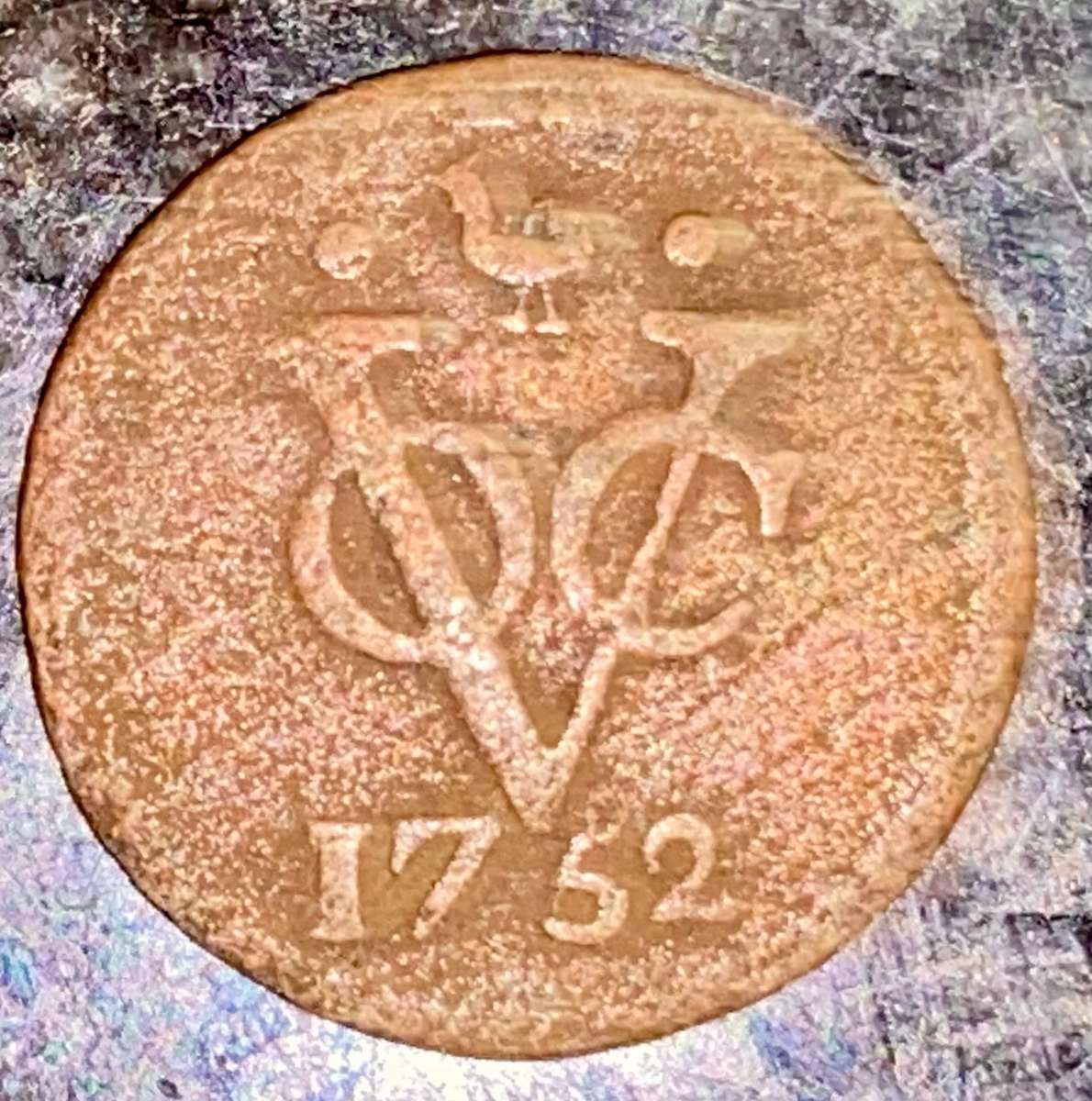 NETHERLANDS VOC DOIT 1752 WES - FRIESLAND