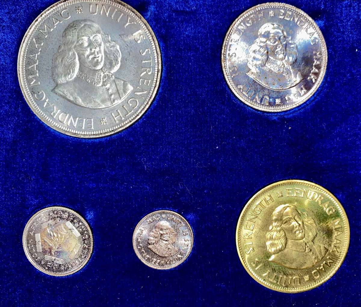 South Africa Proof Set 1964 in original SAM Box