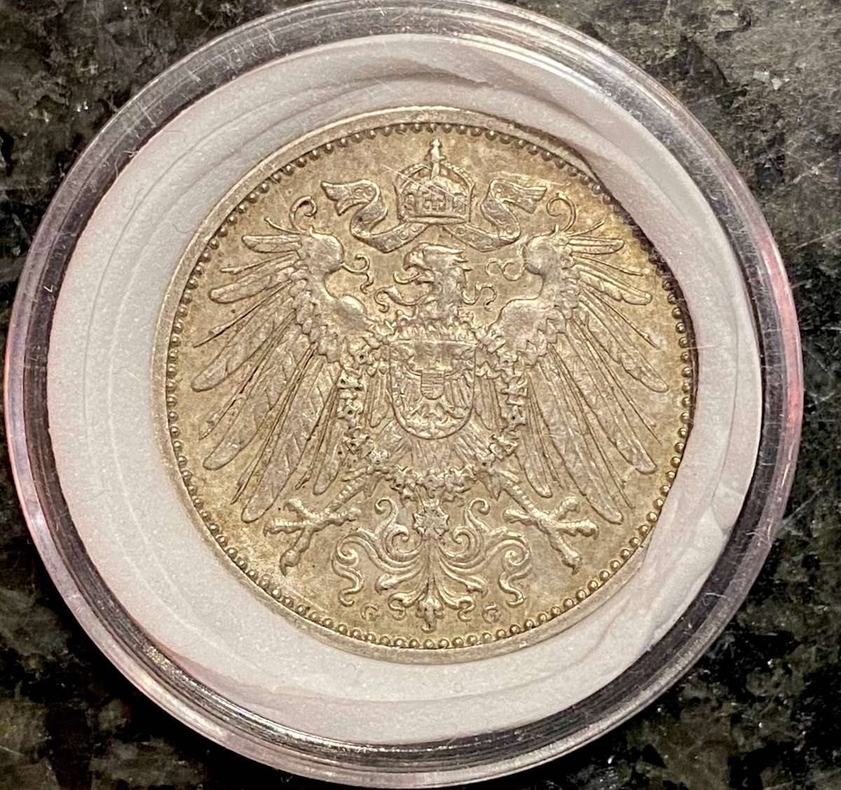 Germany. Silver 1 Mark 1913 Baden Mint G