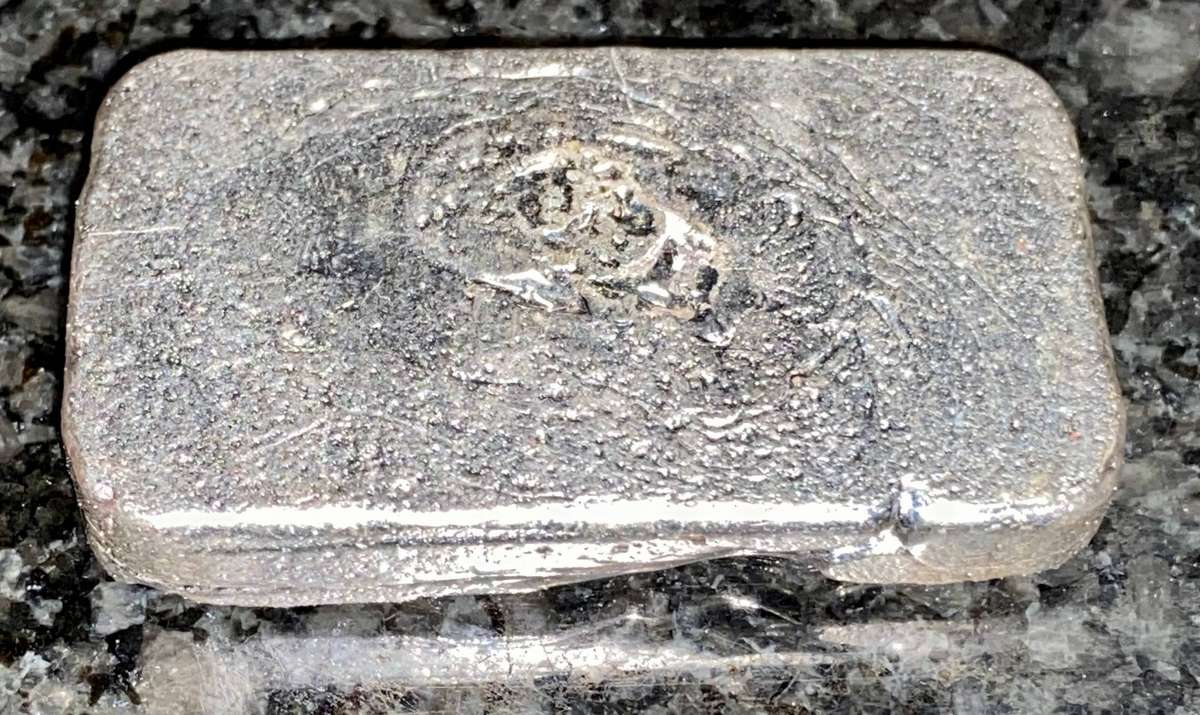 Cast Silver Bar 100g 999 Fine Silver 0060