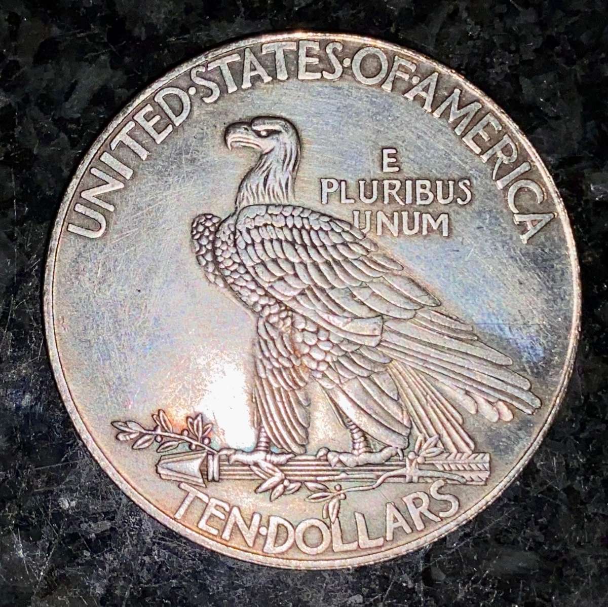 U S A - 10 DOLLARS INDIAN HEAD 1907