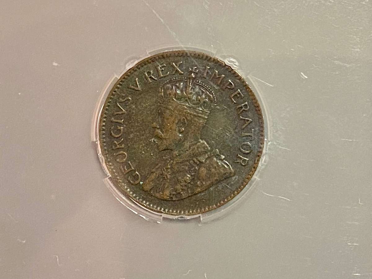 SA Union Graded (Zuid) 1/4 penny 1931 XF40BN SANGS