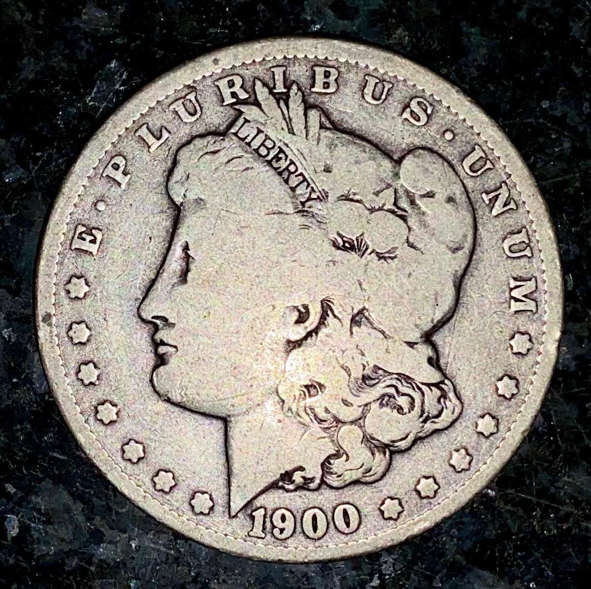 USA silver Morgan 1 dollar - 1900 Orleans mint -