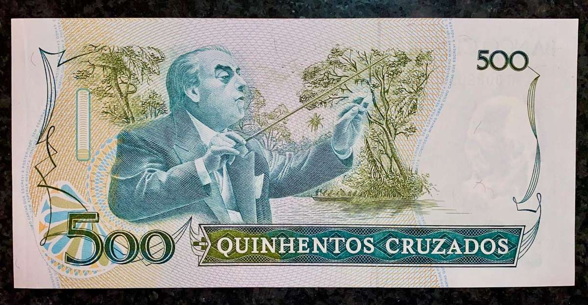 Brasil. 100 Cruzados A 1988  unc
