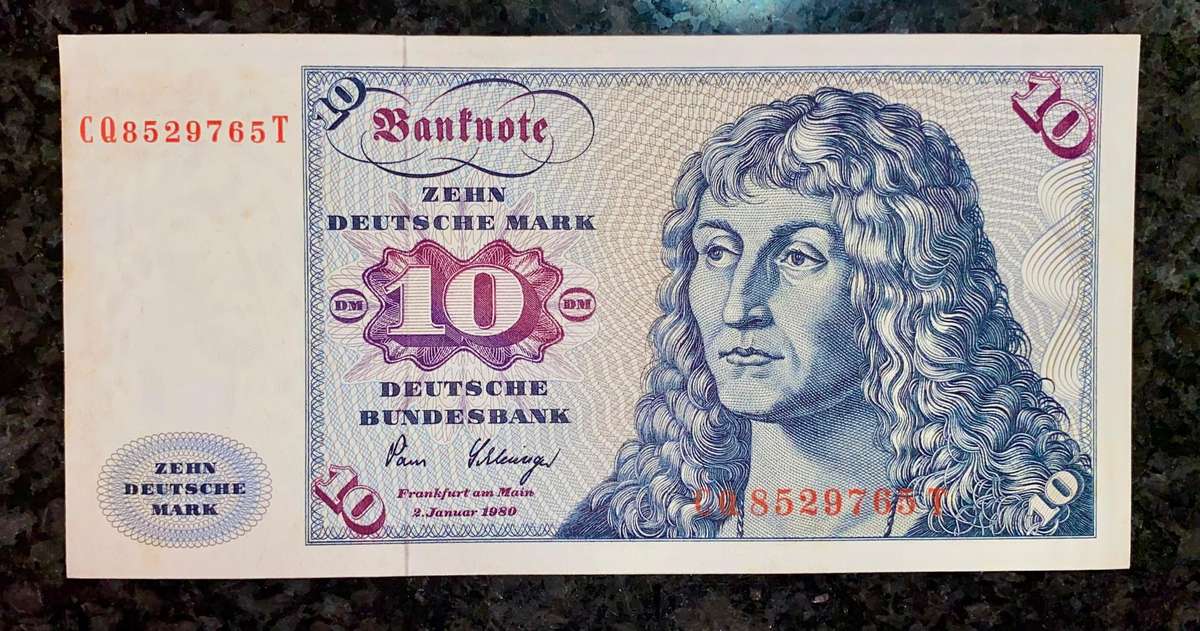 Germany. 10 mark 1980 unc