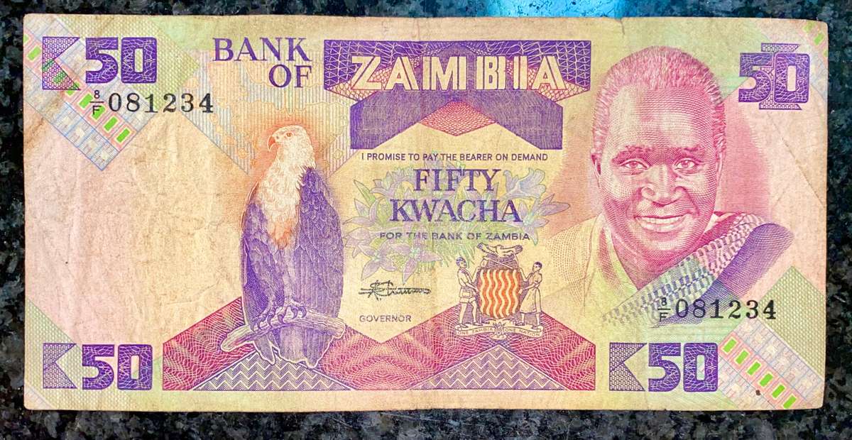 ZAMBIA 50 KWACH ND