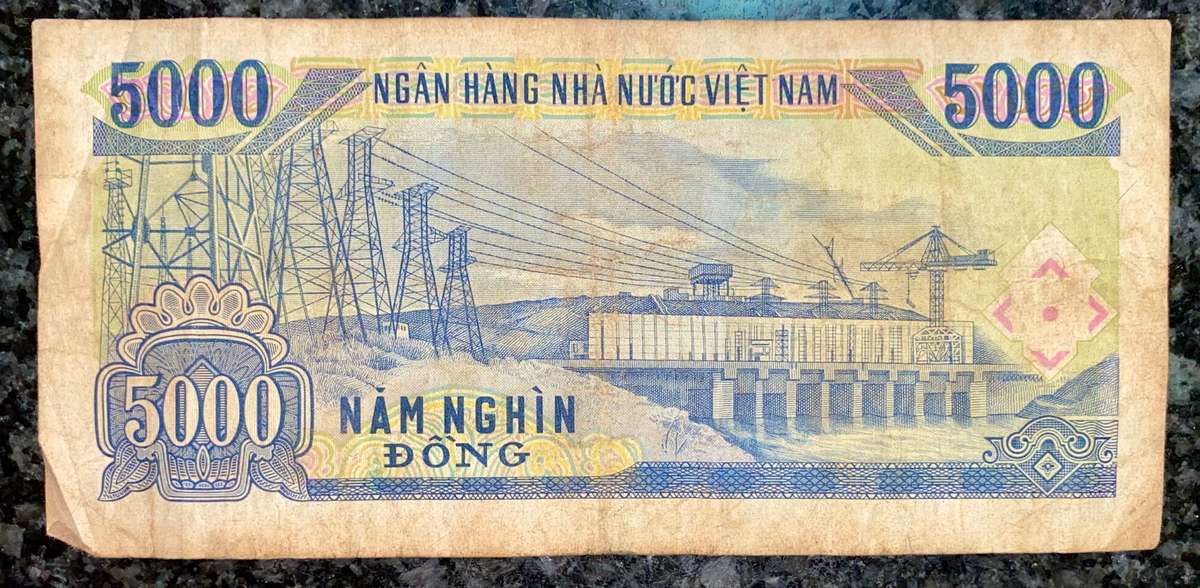 VIETNAM 5000 DONG 1991