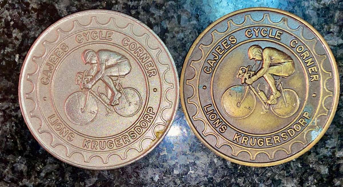 Lions Krugersdorp ajees cycle medals 1993 (1 bid takes all)