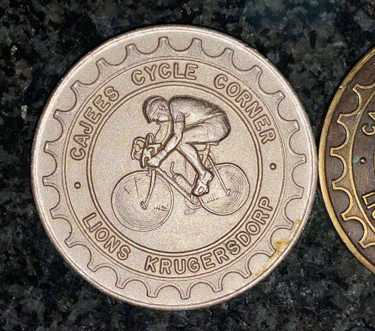 Lions Krugersdorp ajees cycle medals 1993 (1 bid takes all)