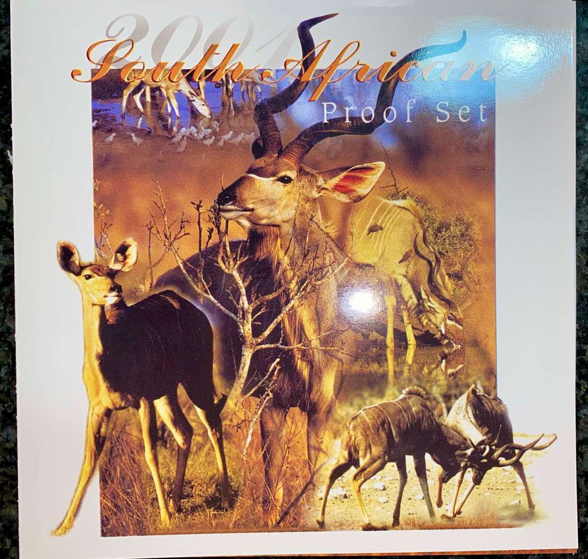 SOUTH AFRICA PROOF SET R5 TO 1 CENT - 2001