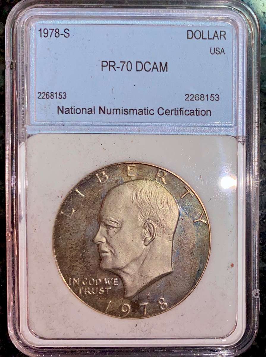 USA Graded 1 dollar 1978 San Francisco mint graded PR70 DCAM - NNC