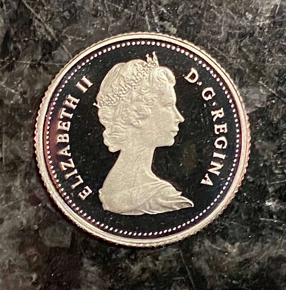 Canada Proof 5 cent 1981
