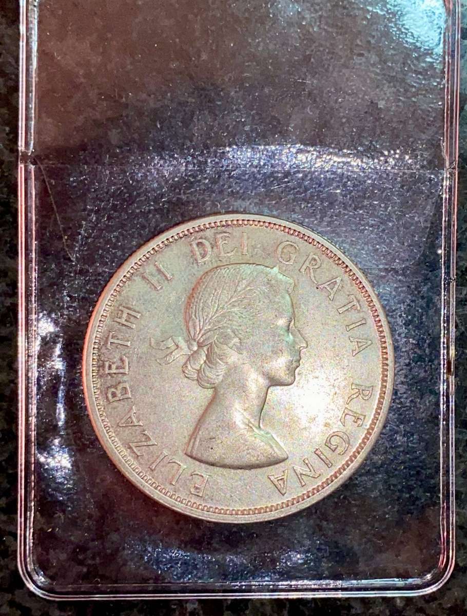 Canada Silver 1 dollar 1961 silver .800
