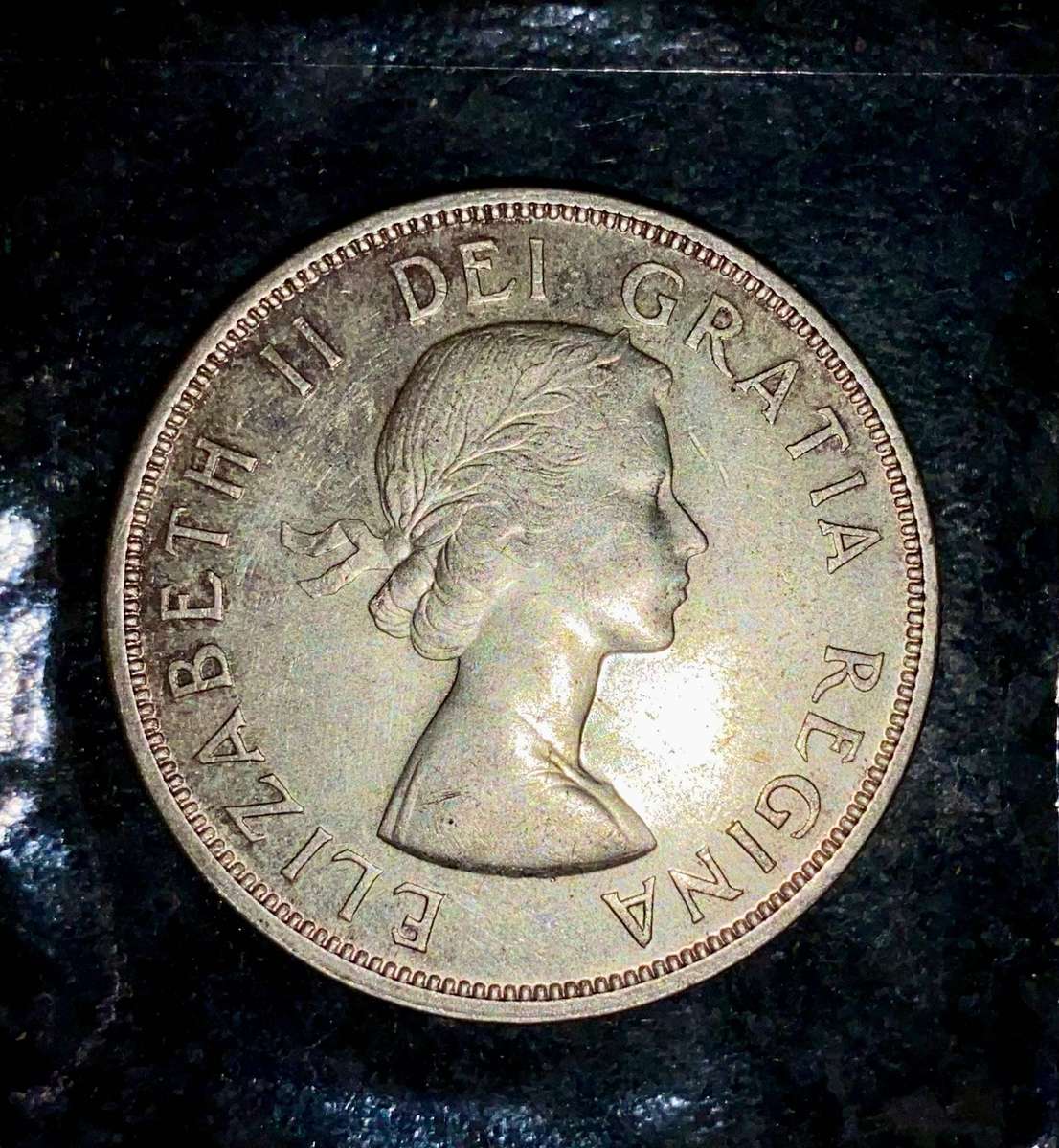 Canada Silver 1 dollar 1961 silver .800